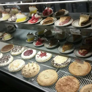 The dessert case!