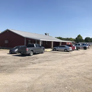 the outside of the building