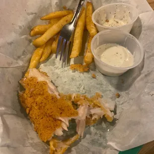 Half order of Catfish is Bomb! Full order will feed a small army!! Thank you!!