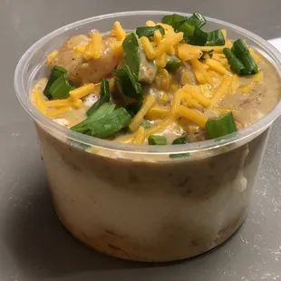 Layered Shrimp &amp; Grits