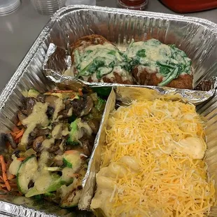 Stuffed Chicken Family Meal