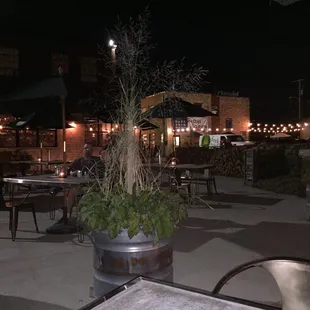 Outdoor seating