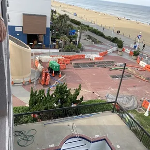 Construction outside my balcony