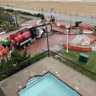 Construction outside my balcony view!