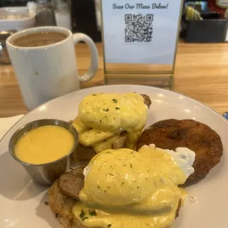 Eggs Papi (Served Benedict Style)