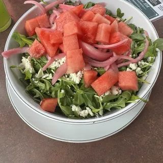 Watermelon Arugula Salad