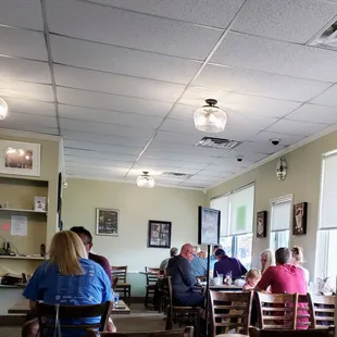 Dining Area at Breakfast Club