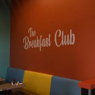 tables and booths in a restaurant