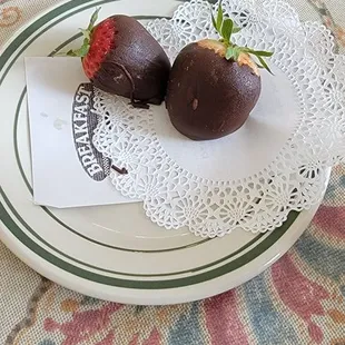 They brought us these little niftys with our bill!