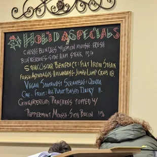 Specials - everything looked so good.