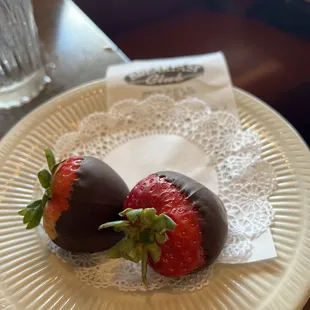 Chocolate strawberries