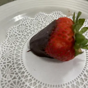 Chocolate-dipped thank you!