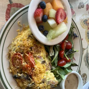 Irish breakfast omelet