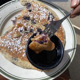Multigrain Blueberry Pancake
