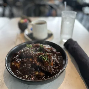 Oxtail and grits. YUMMMMM
