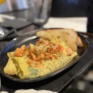 The Club Omelette w/Lobster