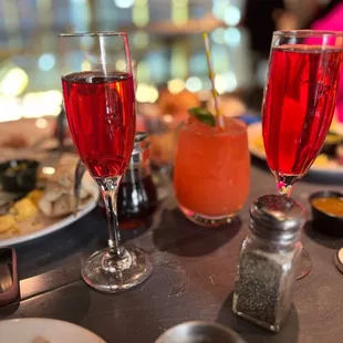 The Weekend Mimosas  Cranberry  Champagne