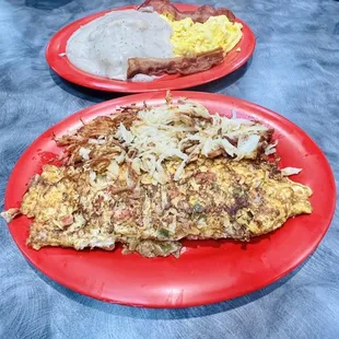 Mexican Omelette Philly Combo