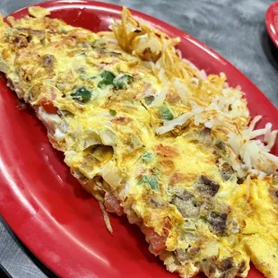 Western Omelette - good amount of everything