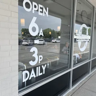 Outside of business, business hours
