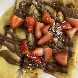 Nutella crepes
