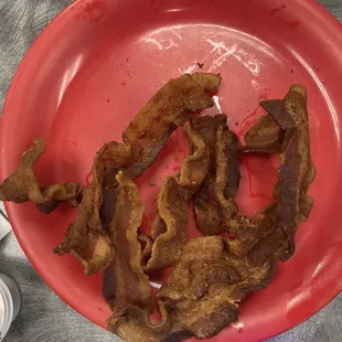 Crispy bacon