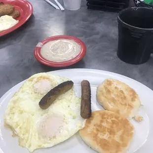 Philly sampler. Over easy eggs?