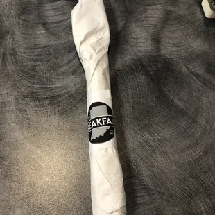 I didn't get many pictures so here's a picture of the silverware pack!