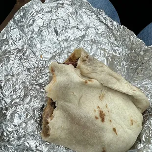 Chili relleno burrito