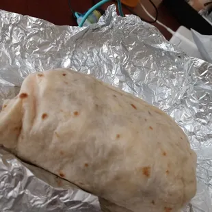 Sausage burrito