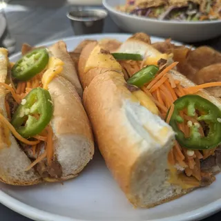 Cheesesteak Banh Mi