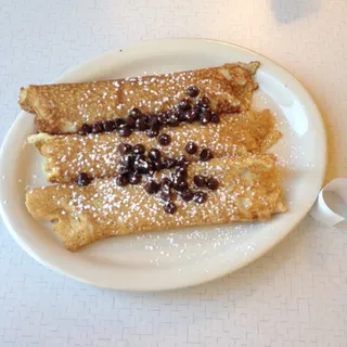 Chocolate Chip Crepes