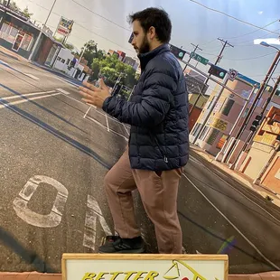 Don't quite remember what this photo op spot is referring to but still pretty cool