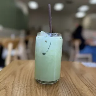 Matcha latte!