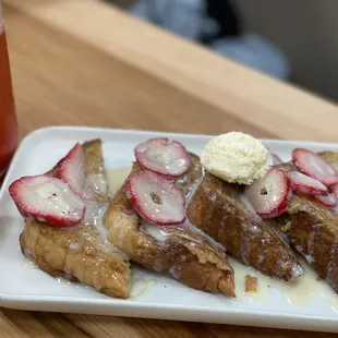 Dry tres leches french toast