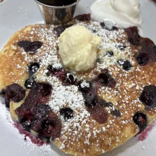 blueberry pancakes