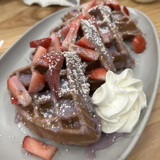 ube waffle