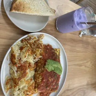 chorizo omelette