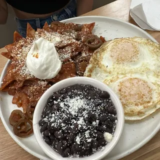 spicy Chilaquiles