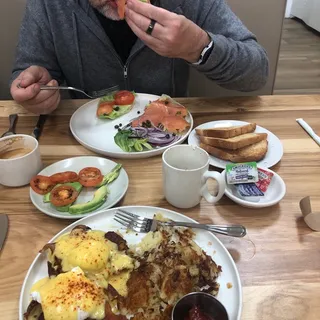 lox salmon & eggs