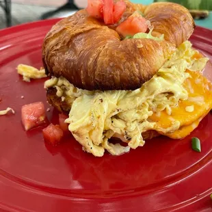 The Croissant Paris was really tasty. Could have used a little more hollandaise.