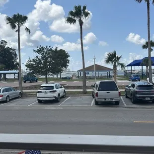 View from the patio