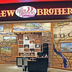 Entrance to Brew Brothers at Isle of Capri Boonville.