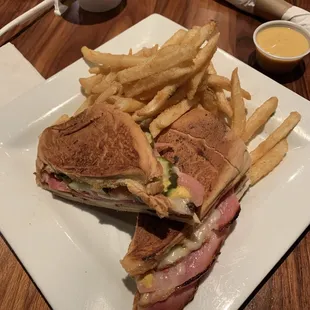 Cuban with fries!