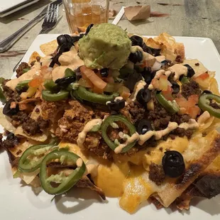 nachos, food