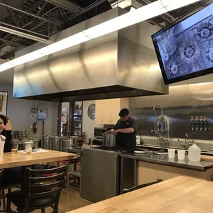 Mark - Bree Hut kitchen classroom