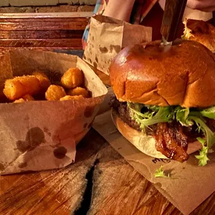 Blue Cheeseburger