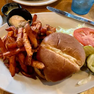 a plate of food
