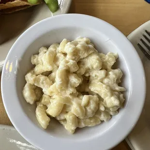 Pasty, reheated and very bland