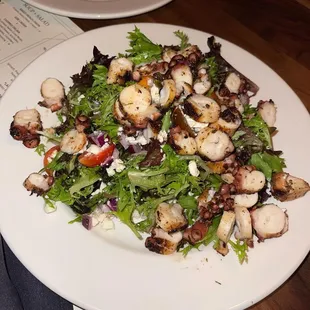 Octopus salad